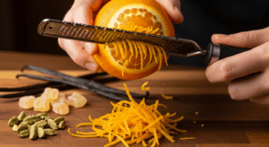Gourmet Dark Chocolate Orange Zest Cookies