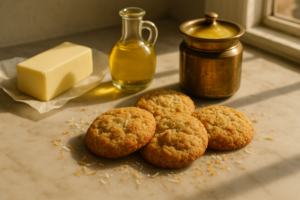Eggless Coconut Cookies