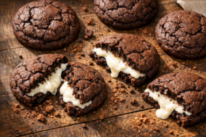 Homemade Cream-Filled Chocolate Cookies Recipe