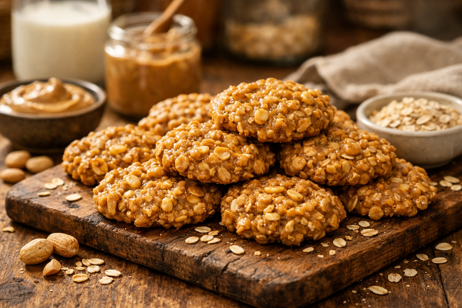 No-Bake Peanut Butter Oatmeal Cookies: The 5-Ingredient Recipe That Never Fails — image 1