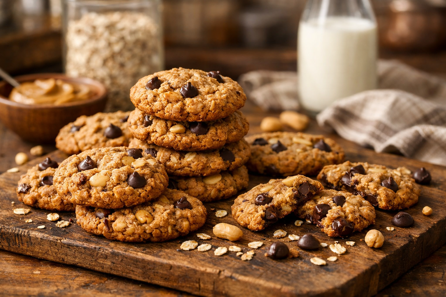 Peanut Butter Oatmeal Chocolate Chip Cookies: Why This Trio Is Unbeatable — image 1
