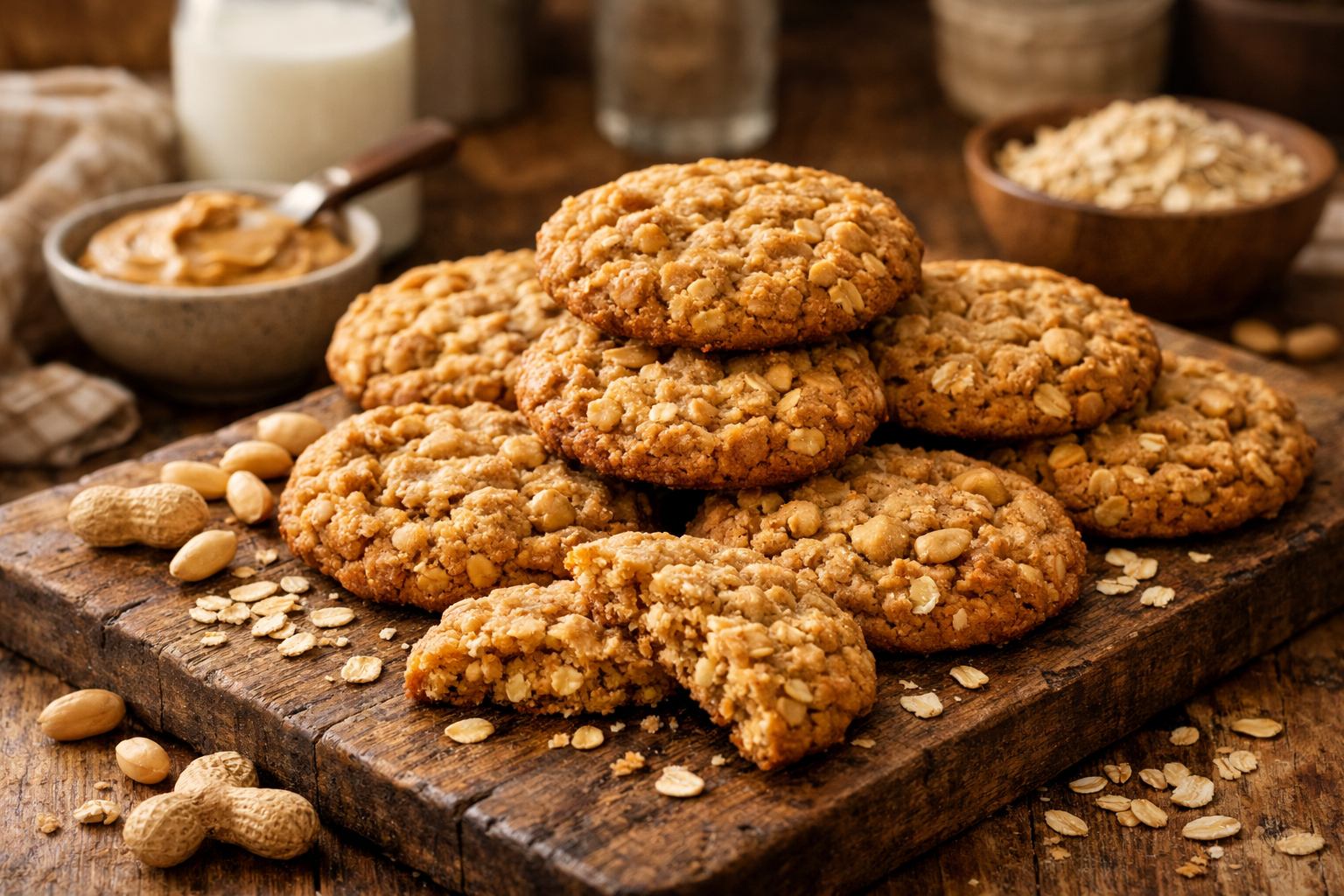 The Best Peanut Butter Oatmeal Cookies I've Ever Made (And I've Made Hundreds) — image 1