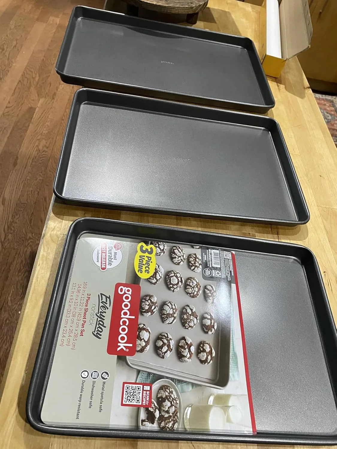 Customer photo of rested cookie dough showing improved texture and spread after 72-hour refrigeration