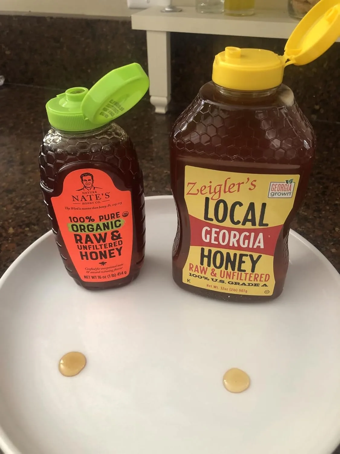 Customer photo of homemade cornflake honey no-bake cookies on a plate