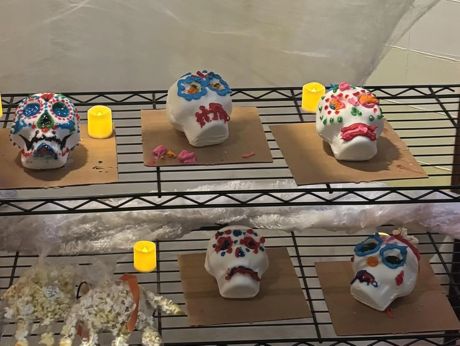 Customer photo of royal icing piping tips and decorating tools laid out