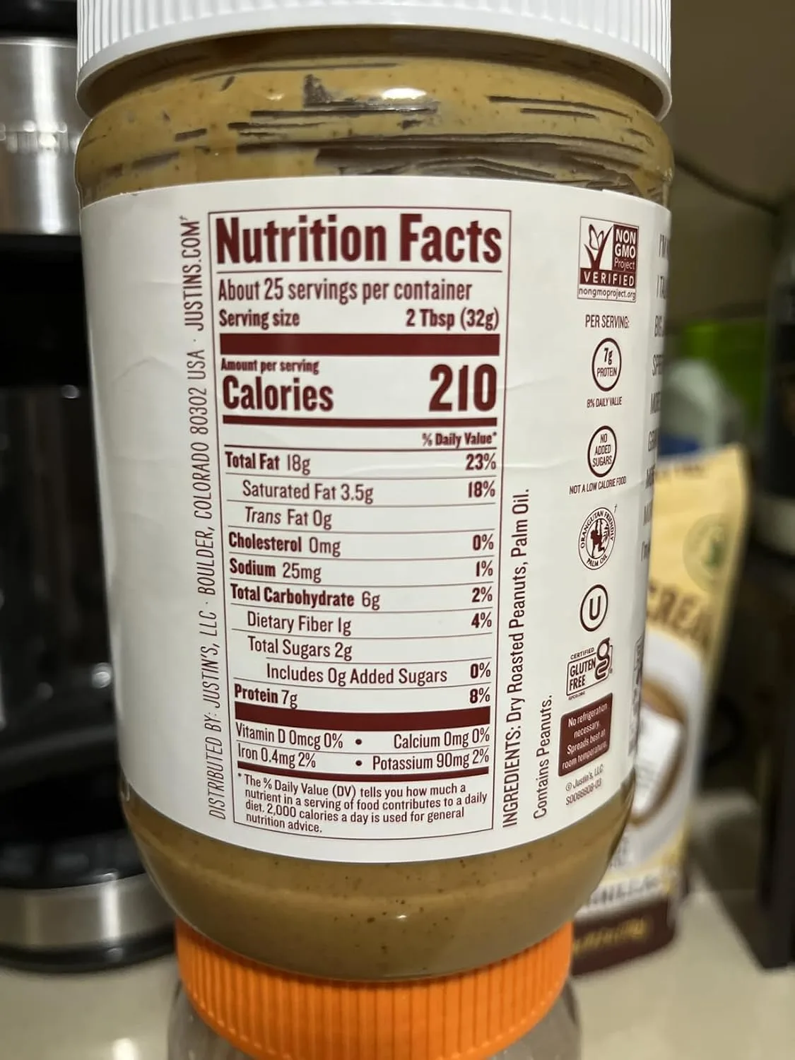 Customer photo of freshly baked flourless peanut butter oatmeal cookies on a cooling rack