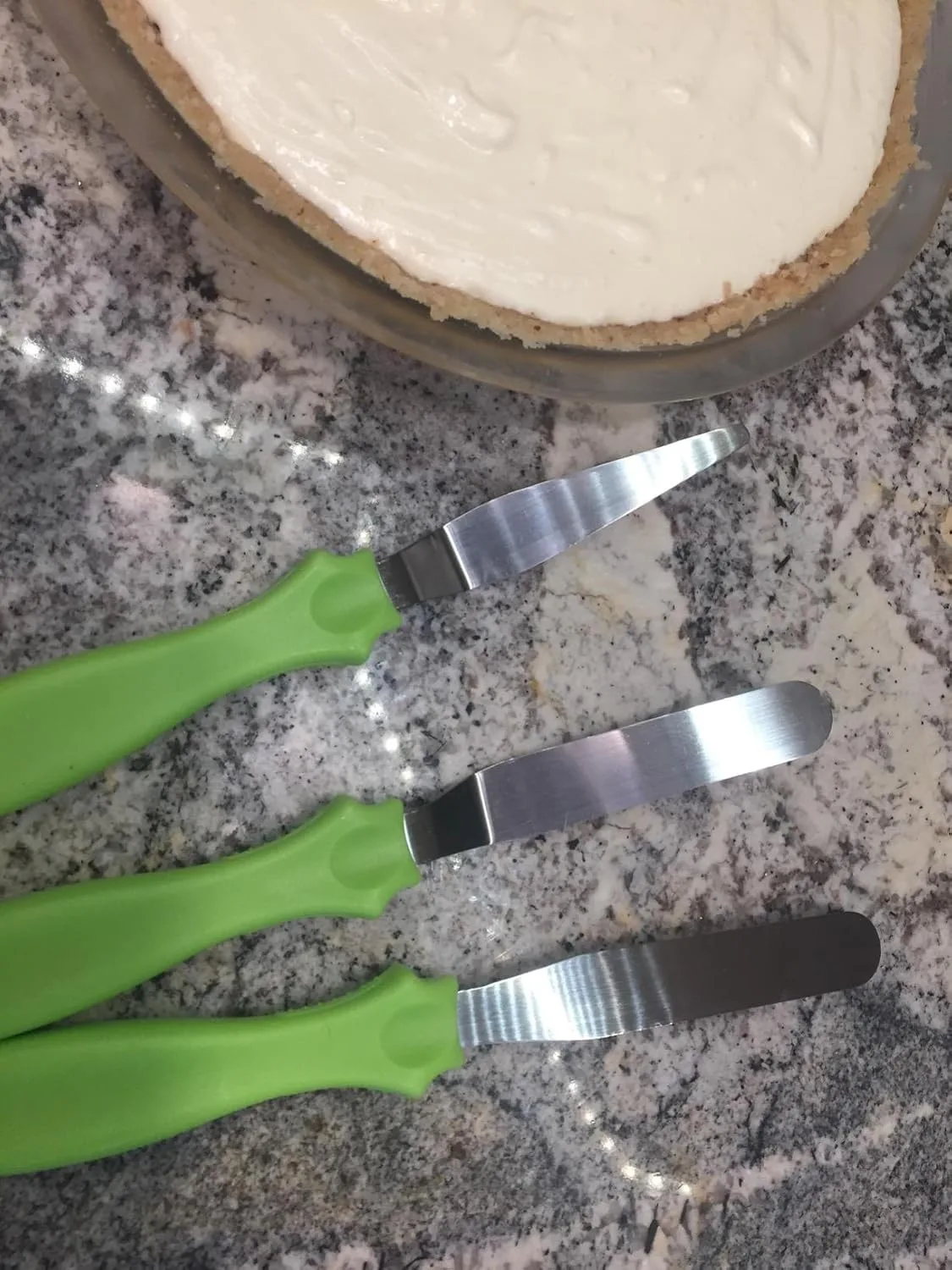 Customer photo of cookie decorating tools laid out showing the complete set contents