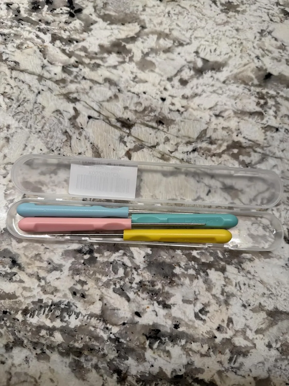 Customer photo of cookie decorating tools laid out and ready to use