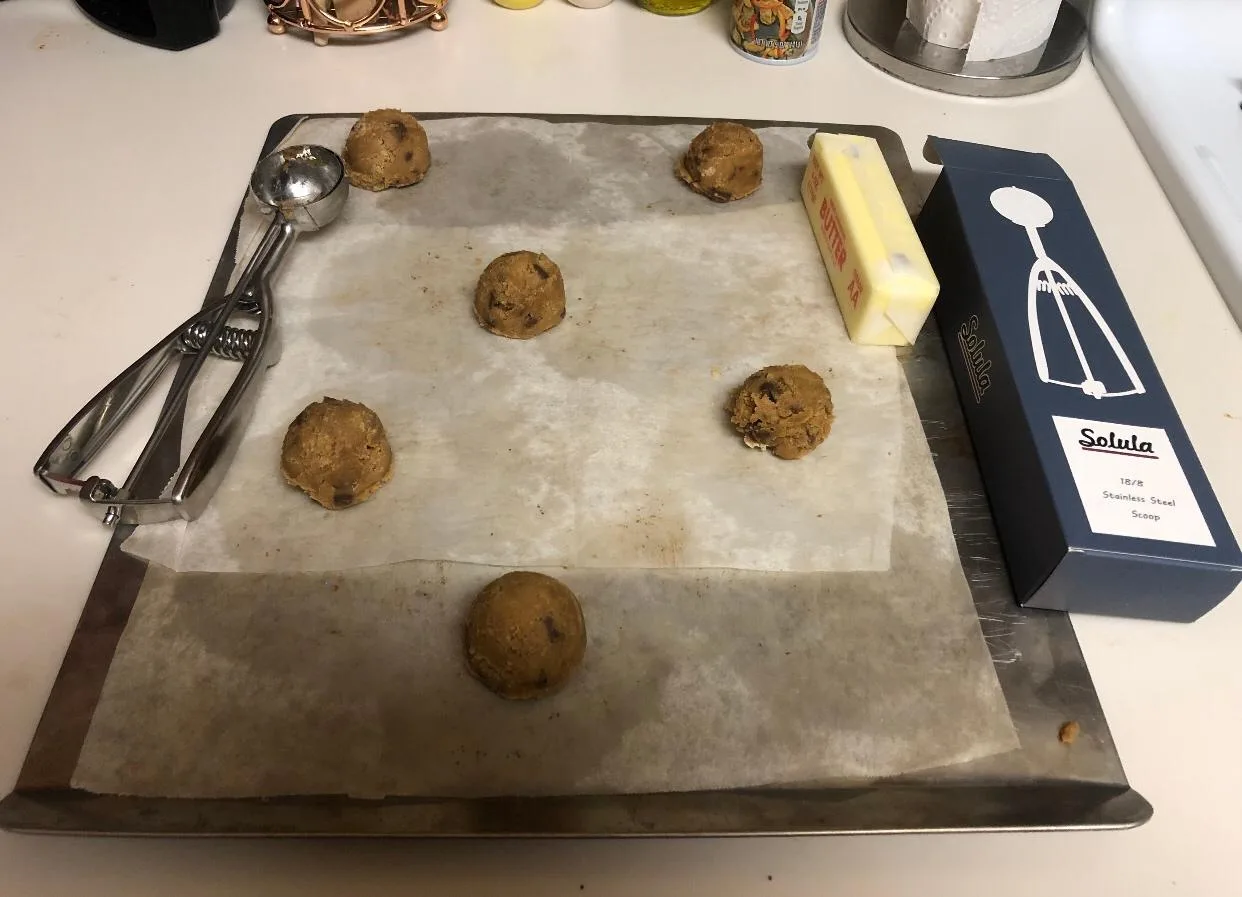 Customer photo of homemade energy ball cookies arranged on a plate