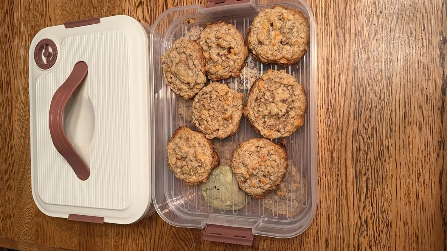 Customer photo of rested cookie dough showing improved texture and spread after 72-hour rest period