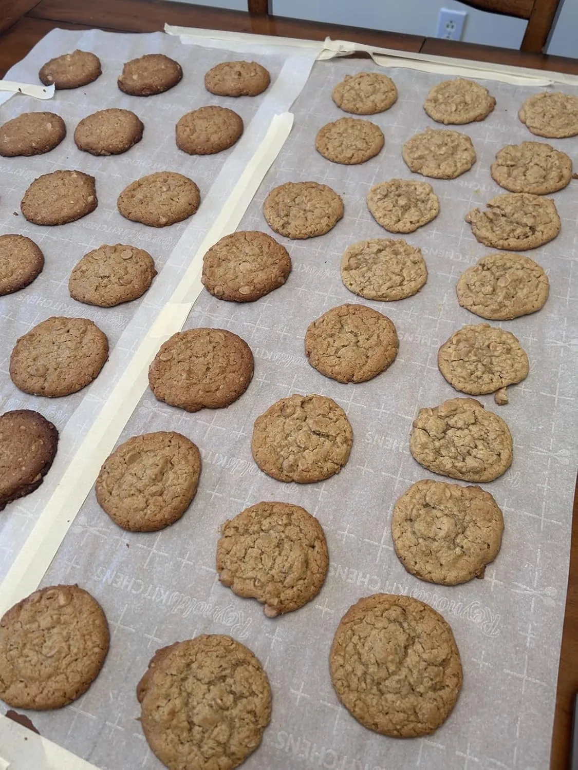 Customer photo of finished snickerdoodles cooling on a wire rack