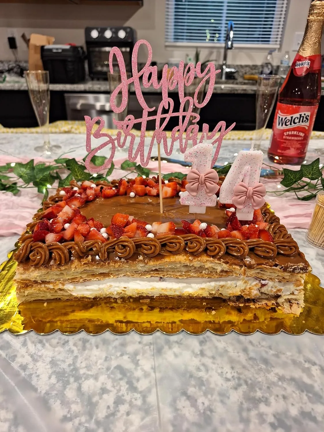 Customer photo of caramel-filled shortbread cookies arranged on a plate