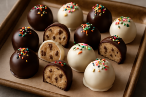 Cookie Dough Truffles Dipped in Chocolate: The Dessert That Ends Every Argument