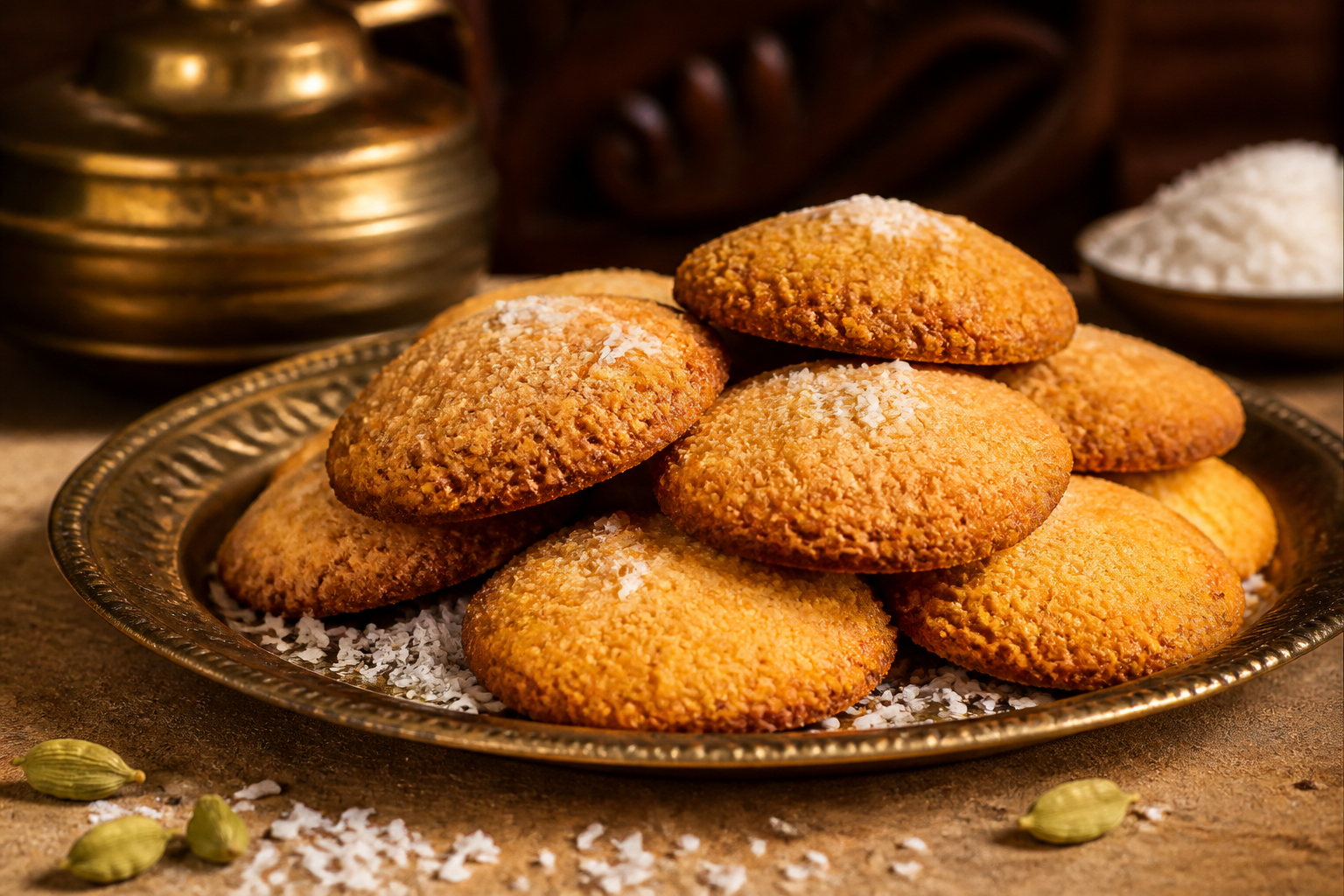 Eggless Coconut Cookies Indian Style: The Bakery Recipe I've Made Every Week for Two Years