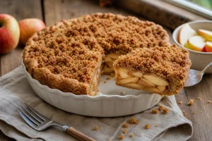 Dutch Apple Pie: The Brown Sugar Crumb That Stays Crisp