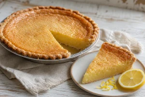 Lemon Chess Pie: The Southern Pie With No Curd