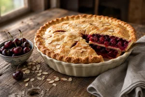 Sweet Cherry Almond Pie: Fixing Flat-Tasting Sweet Cherries
